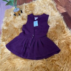 UO plum sweater vest.